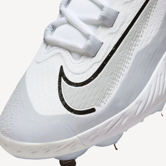 Nike Mens Alpha Huarache Elite 4 Metal Baseball Cleats FD2745-104 Black Size 8 - Picture 8 of 9